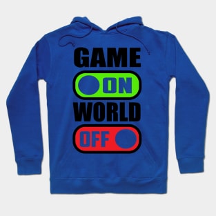 game .on world off. Hoodie